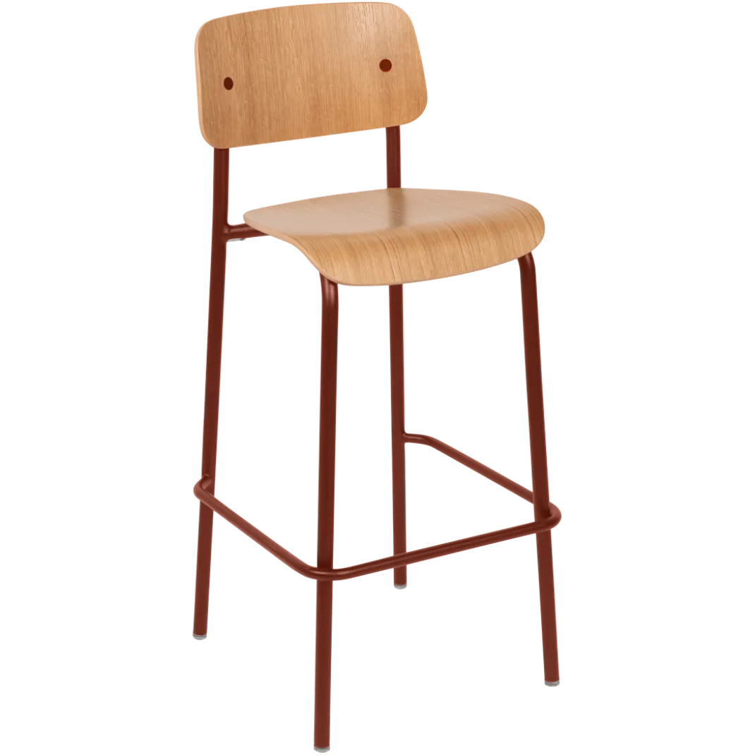 CHAISE DE BAR CHÊNE H75