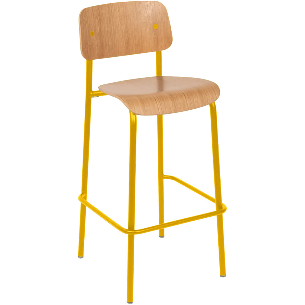 CHAISE DE BAR CHÊNE H75