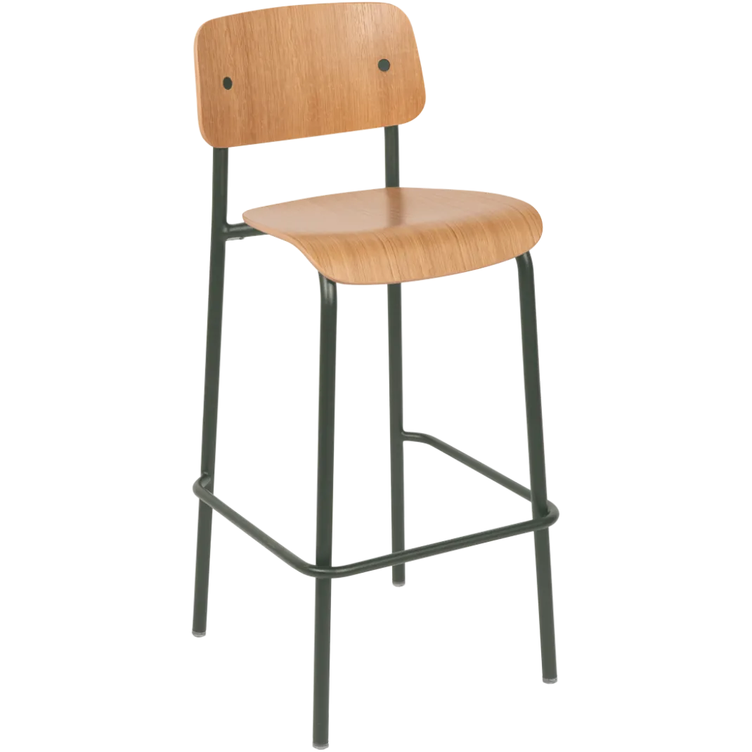 CHAISE DE BAR CHÊNE H75