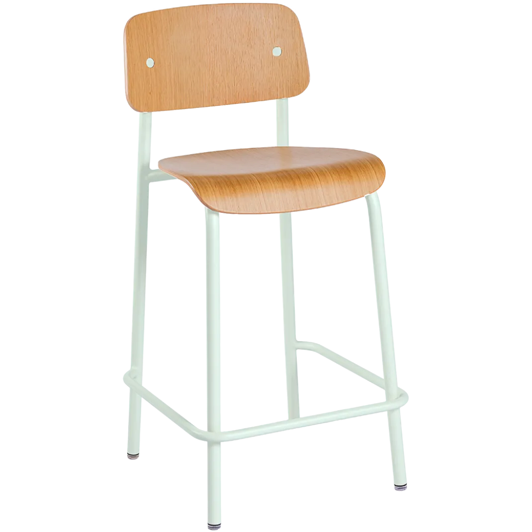 CHAISE DE BAR CHÊNE H65