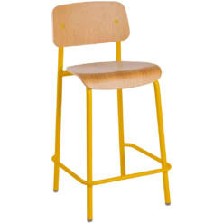 CHAISE DE BAR CHÊNE H65