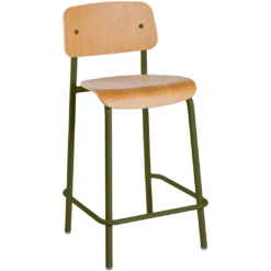 CHAISE DE BAR CHÊNE H65