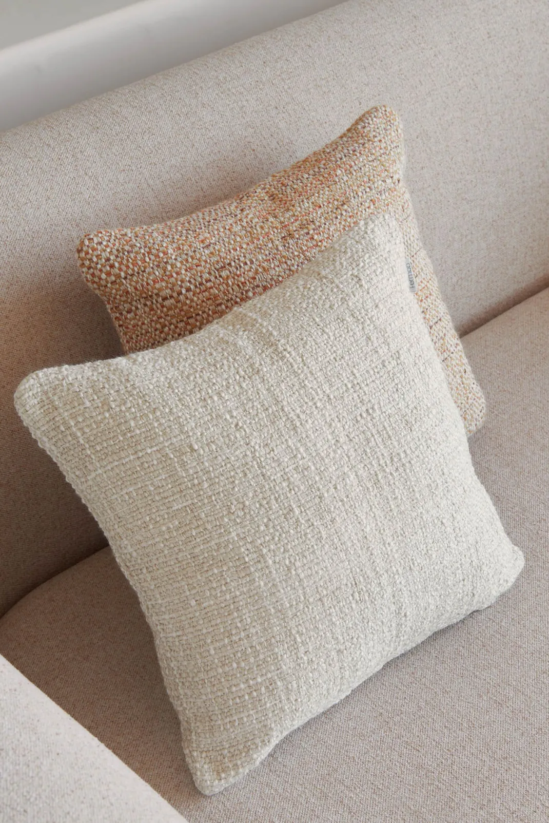 COUSSIN OUTDOOR ENTRELAC 44 X 44 CM