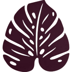 DESSOUS DE PLAT MONSTERA 24 X 22 CM