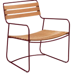 FAUTEUIL BAS TECK