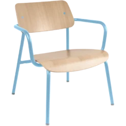 FAUTEUIL LOUNGE CHÊNE