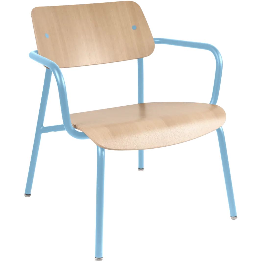 FAUTEUIL LOUNGE CHÊNE