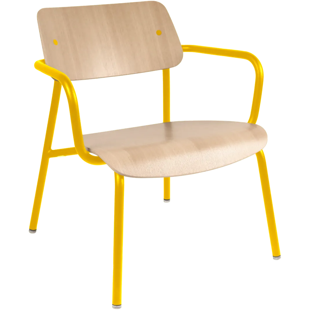 FAUTEUIL LOUNGE CHÊNE