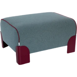 GRAND POUF CHINÉ
