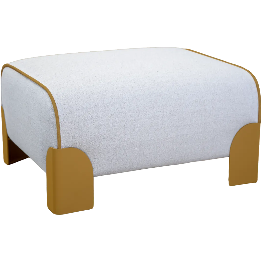GRAND POUF MOUCHETÉ