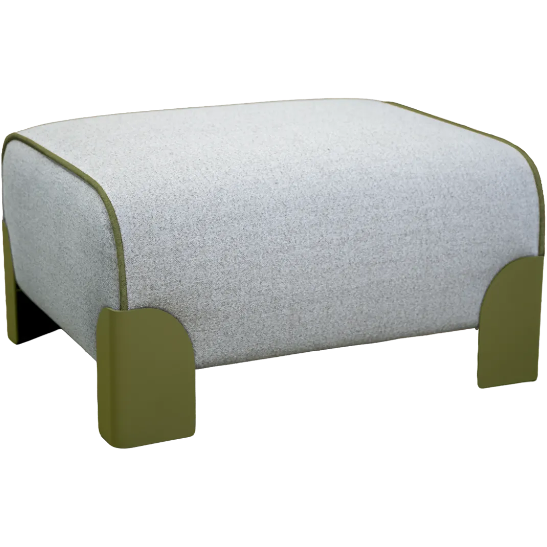 GRAND POUF MOUCHETÉ