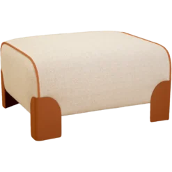 GRAND POUF MOUCHETÉ