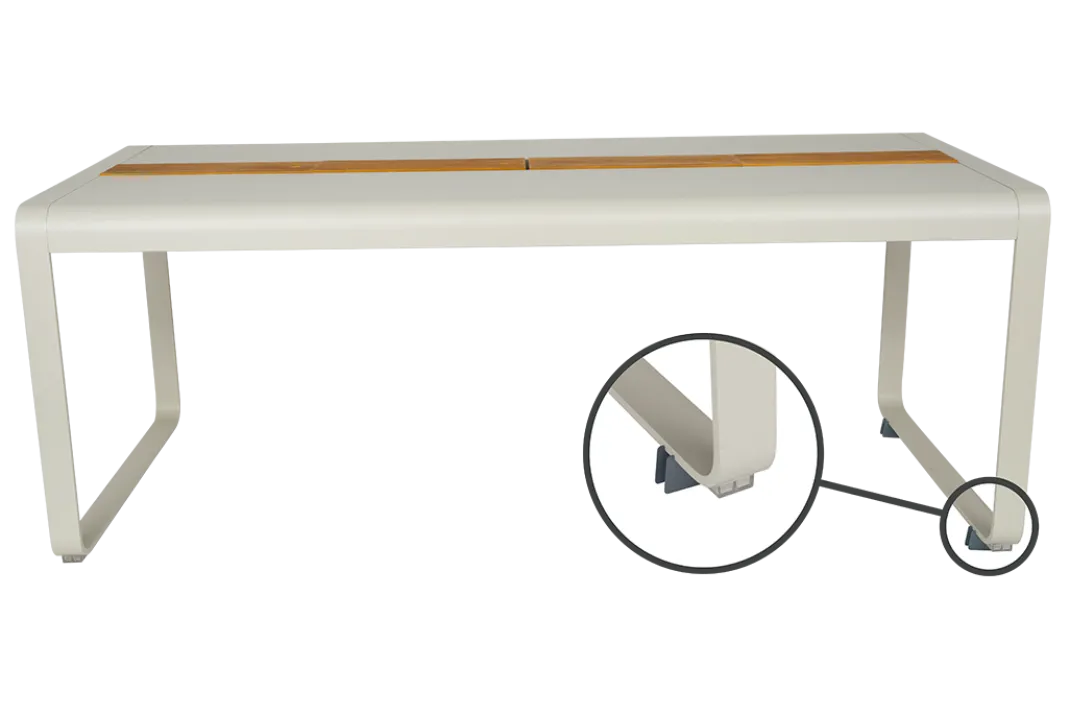 LOT DE 2 CALES DE TABLES 2895