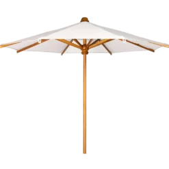 PARASOL Ø 250 CM FINITION PARAPLUIE TRESSE BLANCHE