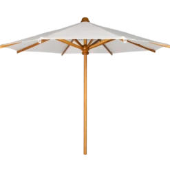 PARASOL Ø 250 CM FINITION PARAPLUIE TRESSE BLANCHE
