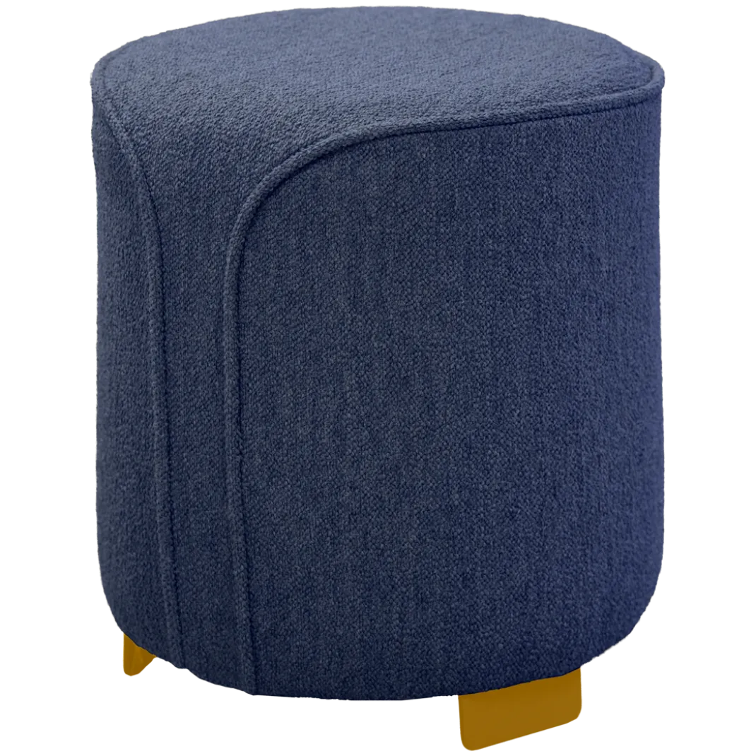 POUF ROND BOUCLETTE
