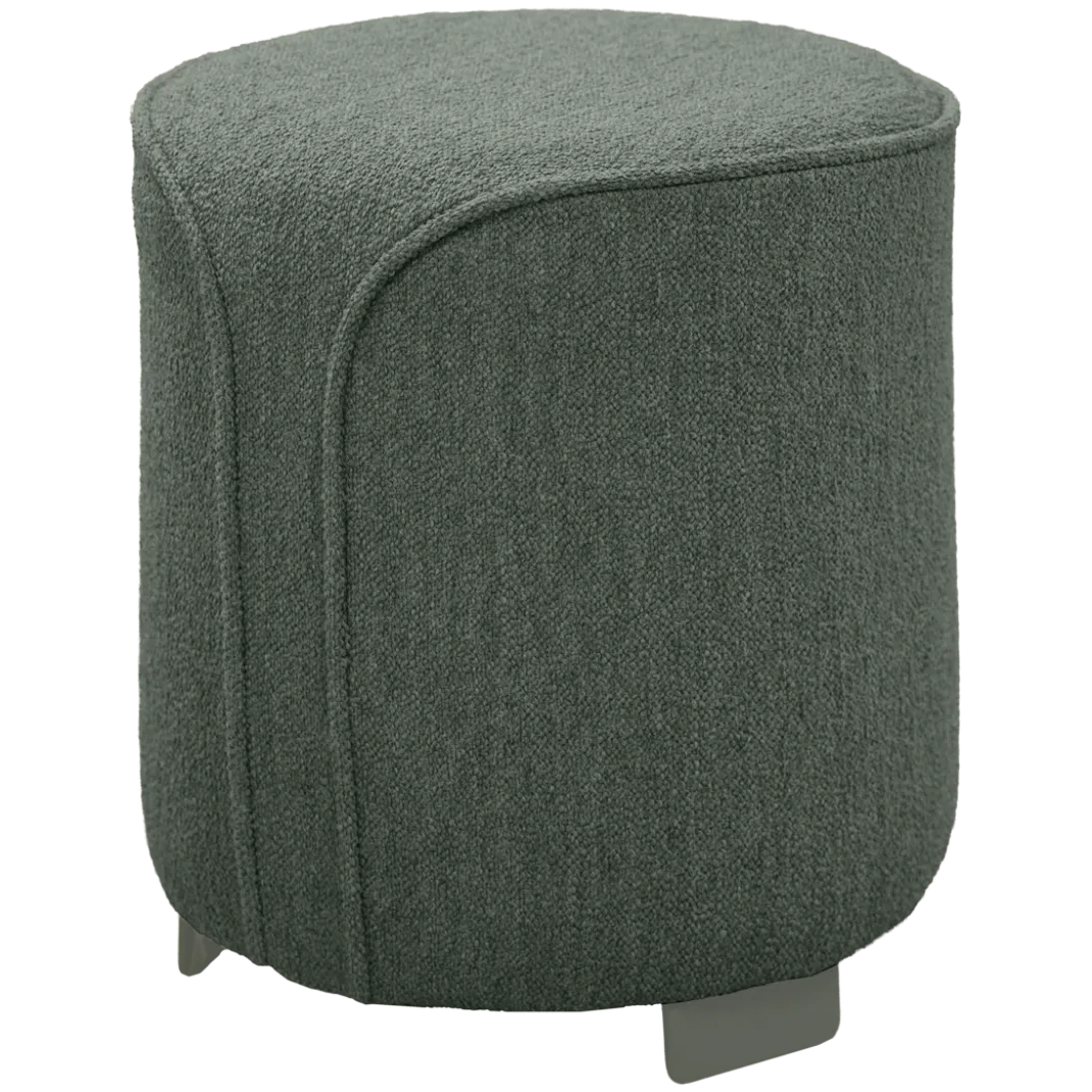 POUF ROND BOUCLETTE