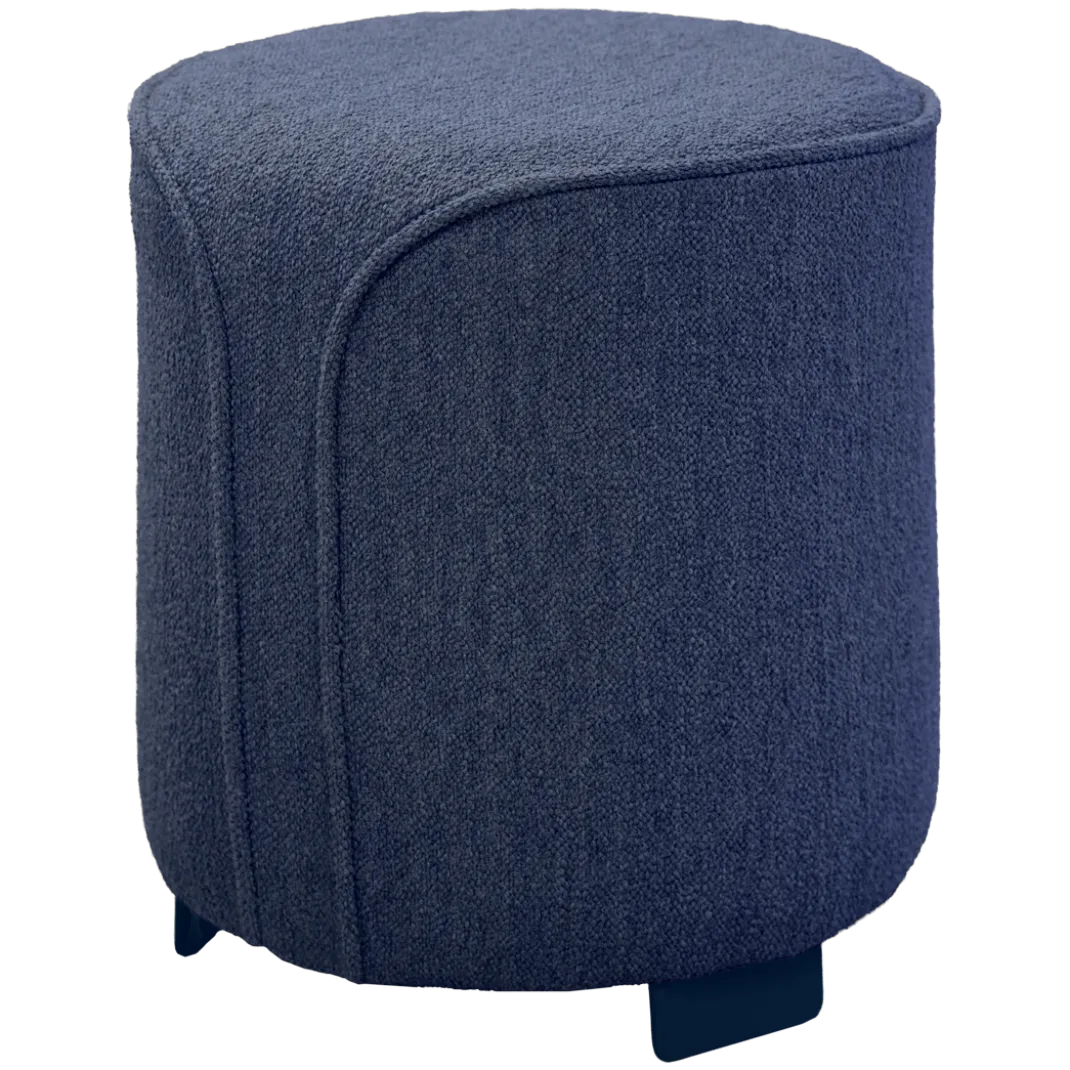 POUF ROND BOUCLETTE