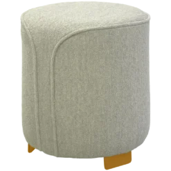 POUF ROND BOUCLETTE