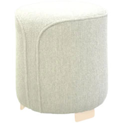 POUF ROND BOUCLETTE