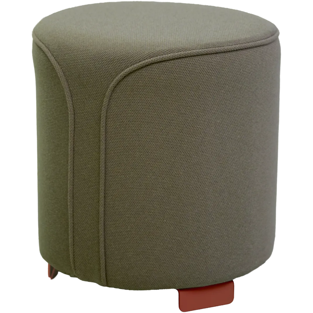 POUF ROND CHINÉ