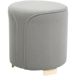 POUF ROND CHINÉ