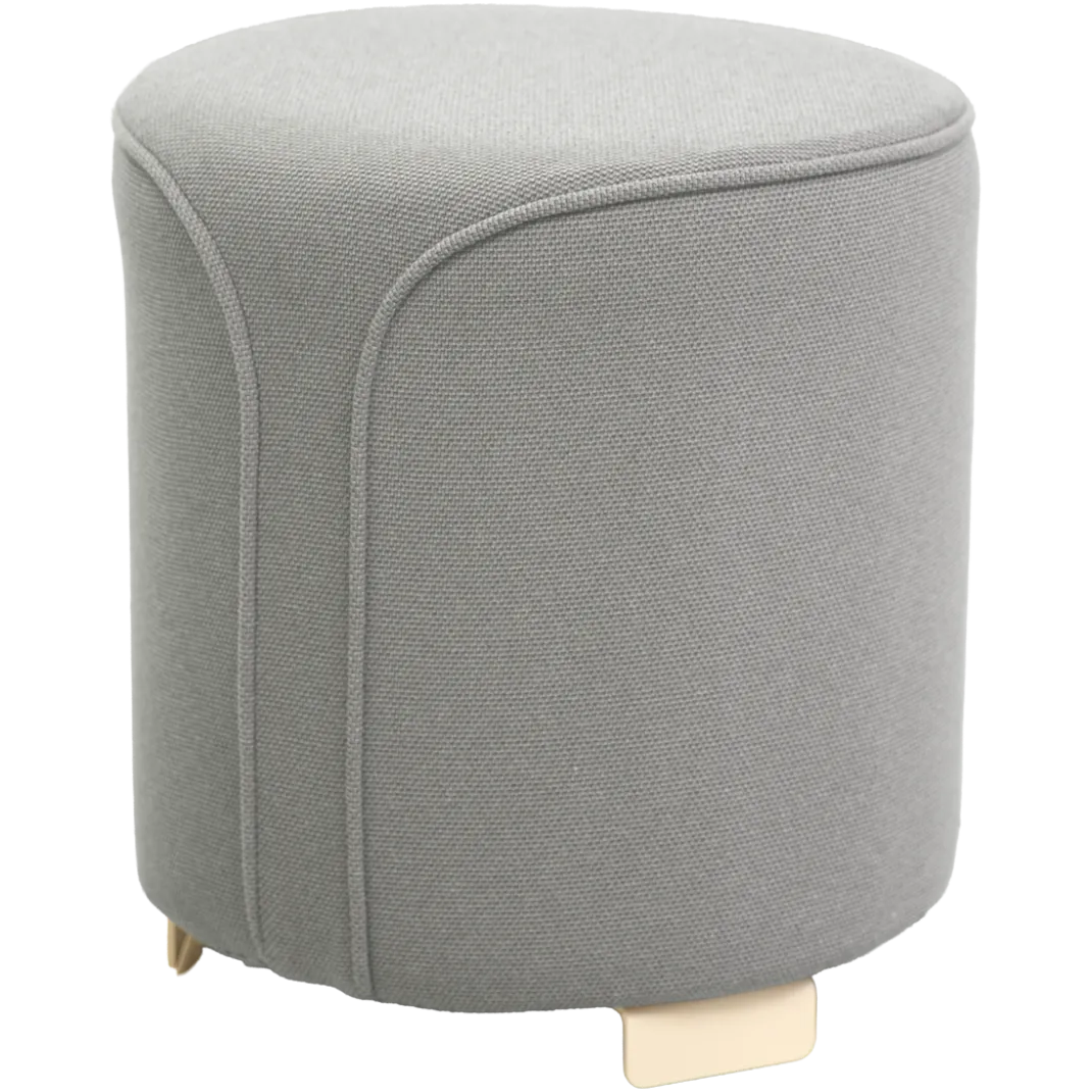 POUF ROND CHINÉ