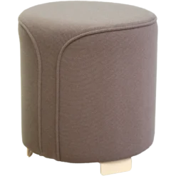 POUF ROND CHINÉ