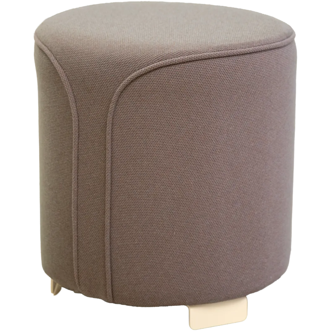 POUF ROND CHINÉ