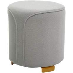 POUF ROND CHINÉ