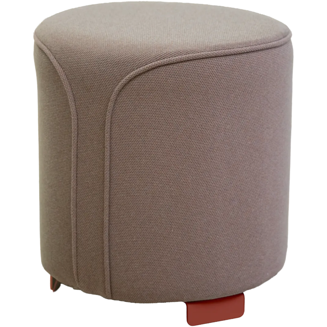 POUF ROND CHINÉ
