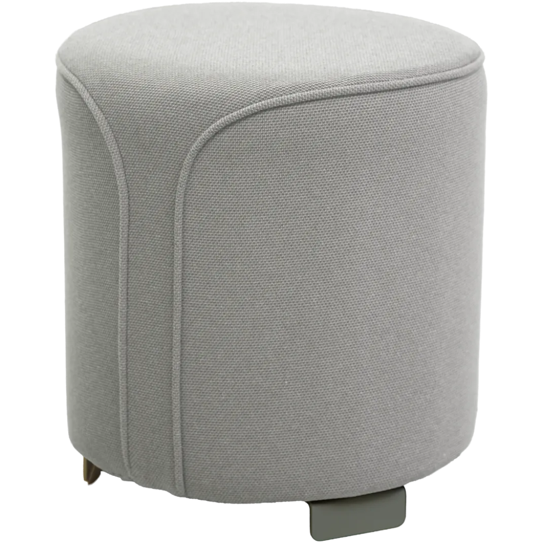 POUF ROND CHINÉ