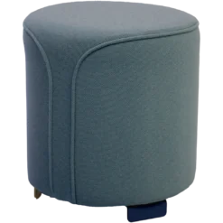POUF ROND CHINÉ