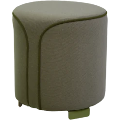 POUF ROND CHINÉ