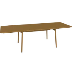 TABLE À ALLONGES 165/255 X 90 CM