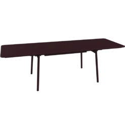 TABLE À ALLONGES 165/255 X 90 CM
