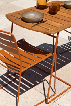 TABLE TECK 90 X 60 CM