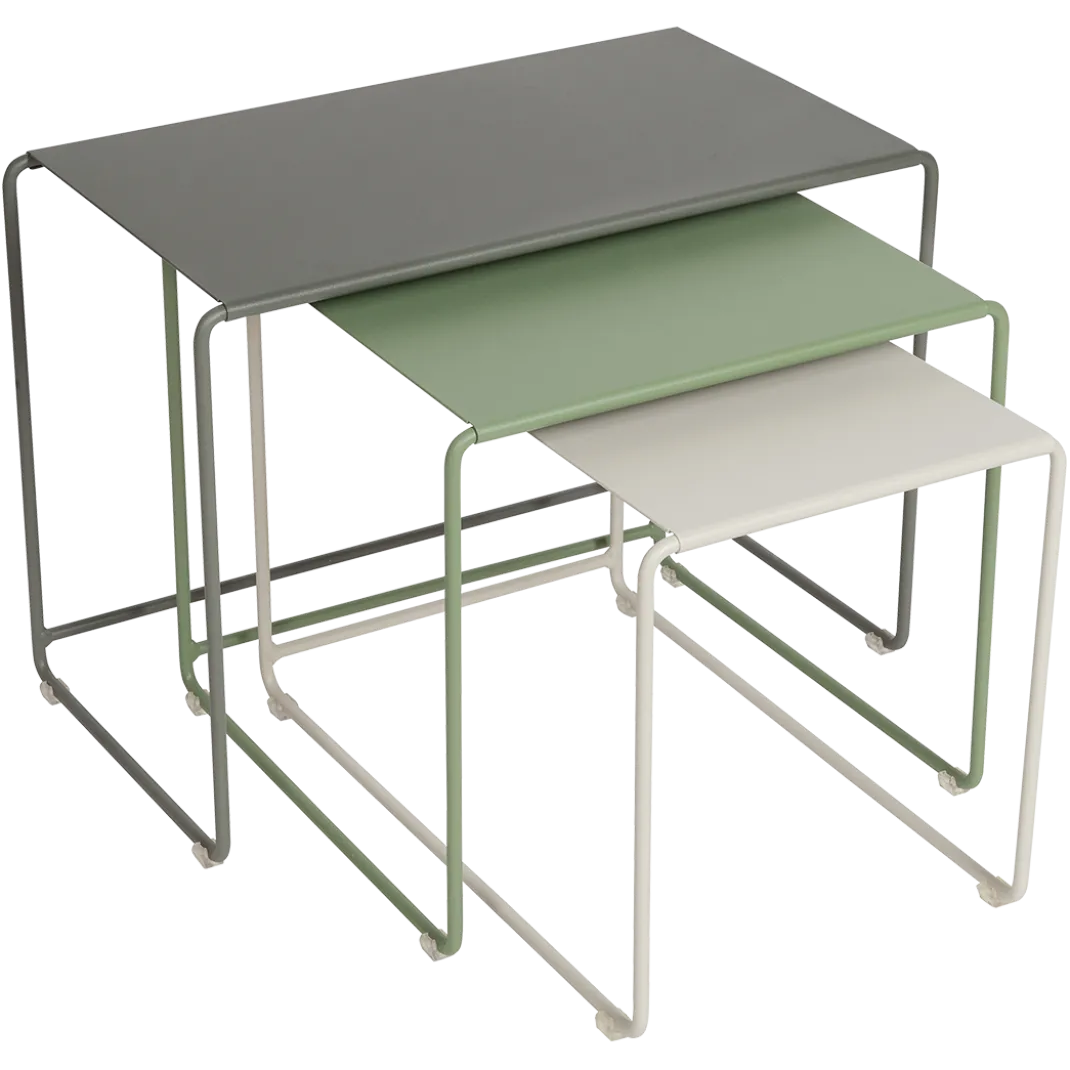 TRILOGIE DE TABLES BASSES GIGOGNES