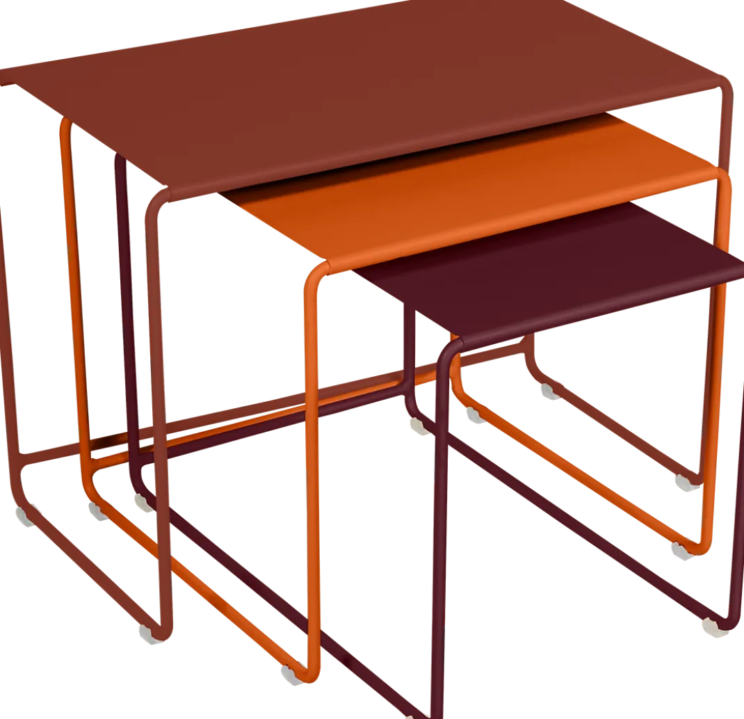 TRILOGIE DE TABLES BASSES GIGOGNES
