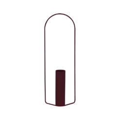 VASE CYLINDRIQUE H76 CM
