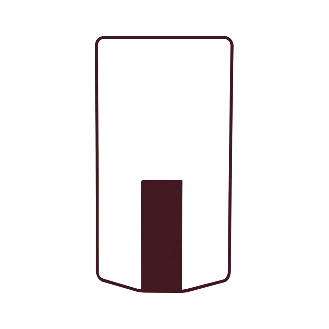 VASE RECTANGULAIRE H 62 CM