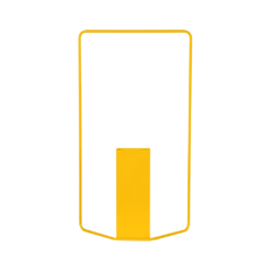 VASE RECTANGULAIRE H 62 CM